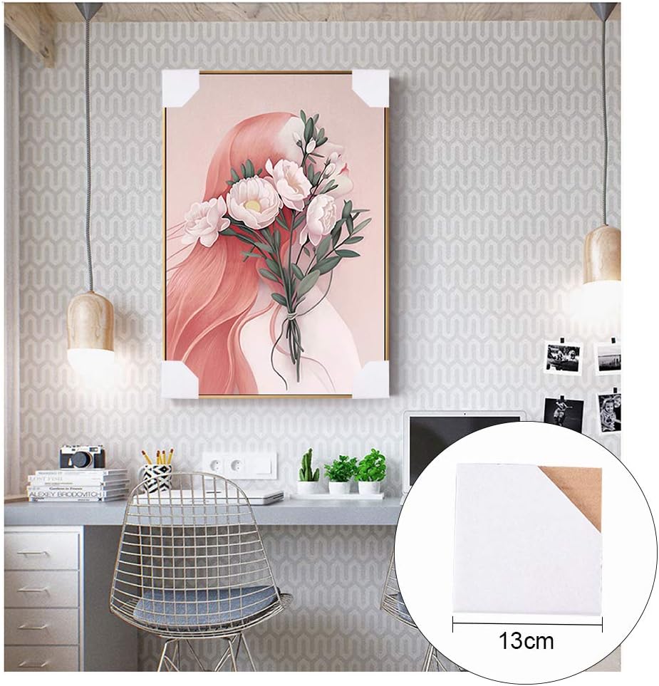 PH PandaHall 50pcs Cardboard Frame Corner Guard Protectors for Art Paintings, Picture Frames, Photos, Paper Stacks( 5.1 x 5.1 inches) : Industrial & Scientific