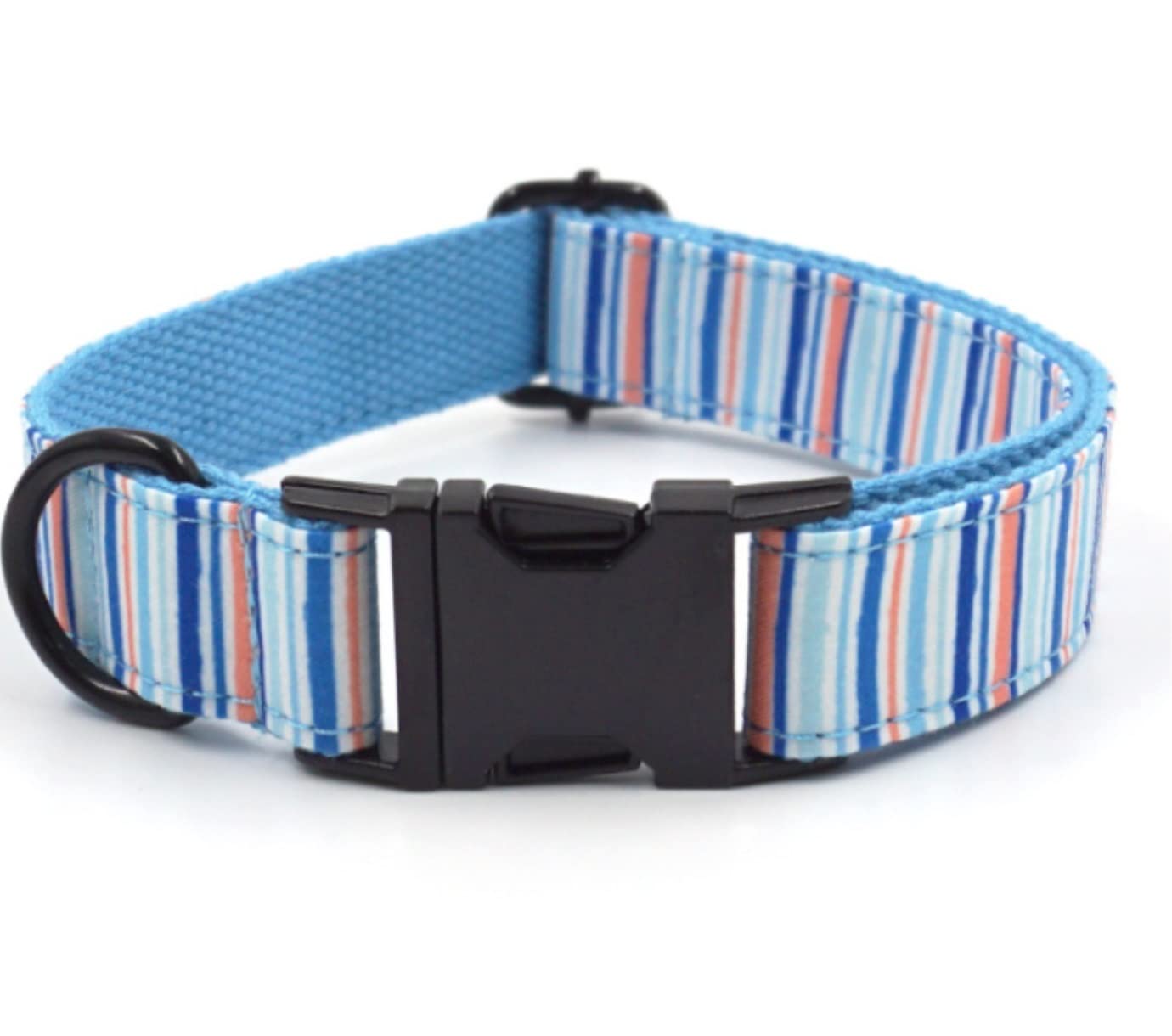 Morbido Guinzaglio Per Cani Set Di Guinzagli Per Collare Per Cani In Poliestere A Strisce Forniture Per Animali Domestici Per Per A Prova Fuga Antiscivolo Flexi(49-55cm)