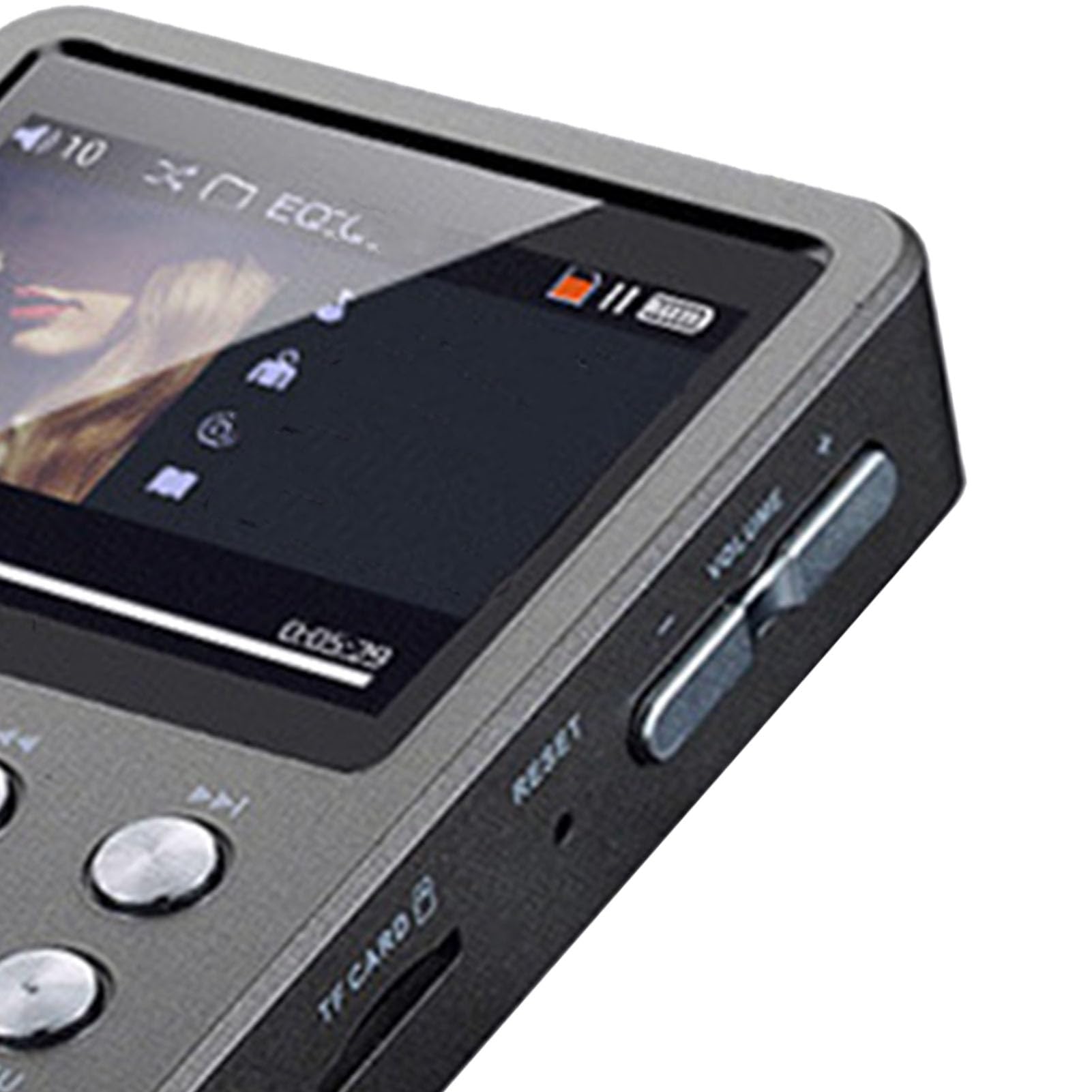 Generic Lettore Musicale Audio Digitale Ad Alta Risoluzione con Scheda di Memoria da 64 GB, Lettore Audio Portatile Hi-Fi per Appassionati di Musica, Display da 2,0 Pollici