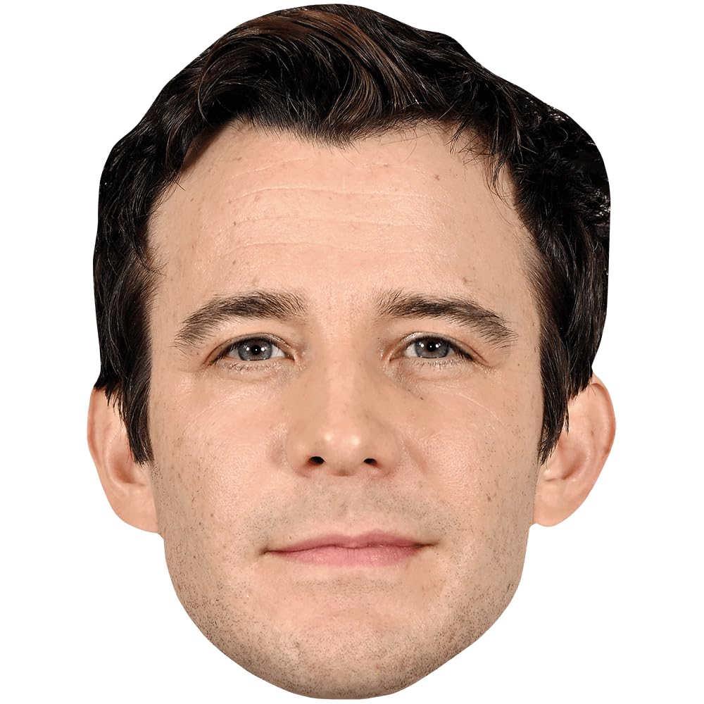 Luke Thompson (Stubble) Celebrity Mask, Flat Card Face, Fancy Dress Mask