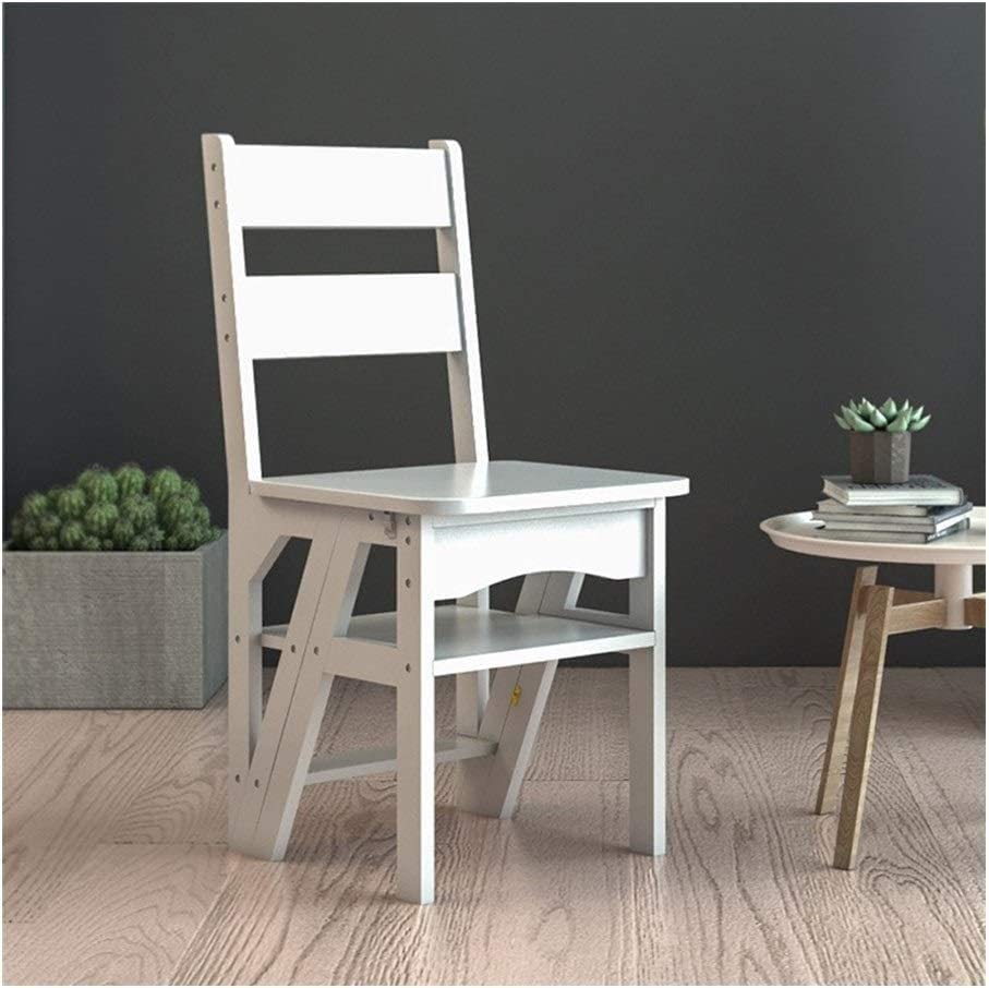 Tabouret pliable escabeau multifonction domestique J10P en bambou couleur 1#