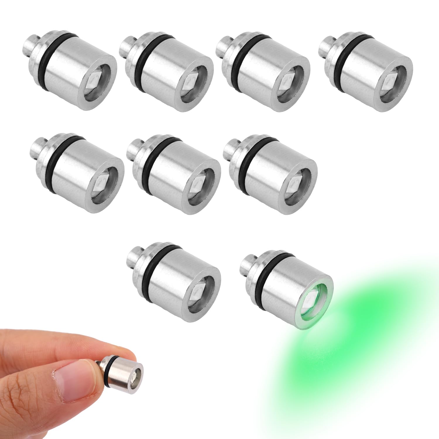 10pcs Mini LED Lights, Battery Powered Micro Lights Miniature Craft Models for Tiny Paper Lanterns Miniature Scene Doll House Small Building Spotlights Party Spot Light Dollhouse Accessories