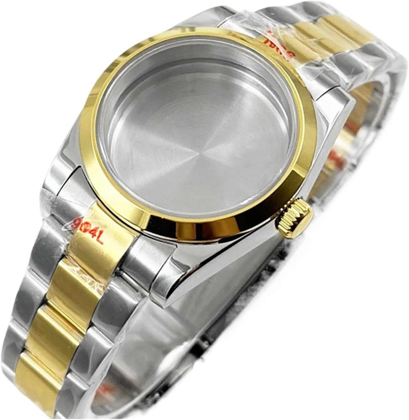 36MM/40MM NH34 NH35 NH36 NH38 NH70 NH72 Solid Glide Lock Clasp Waterproof Sapphire Crystal Polish Watch Case ETA2824 PT5000 Case