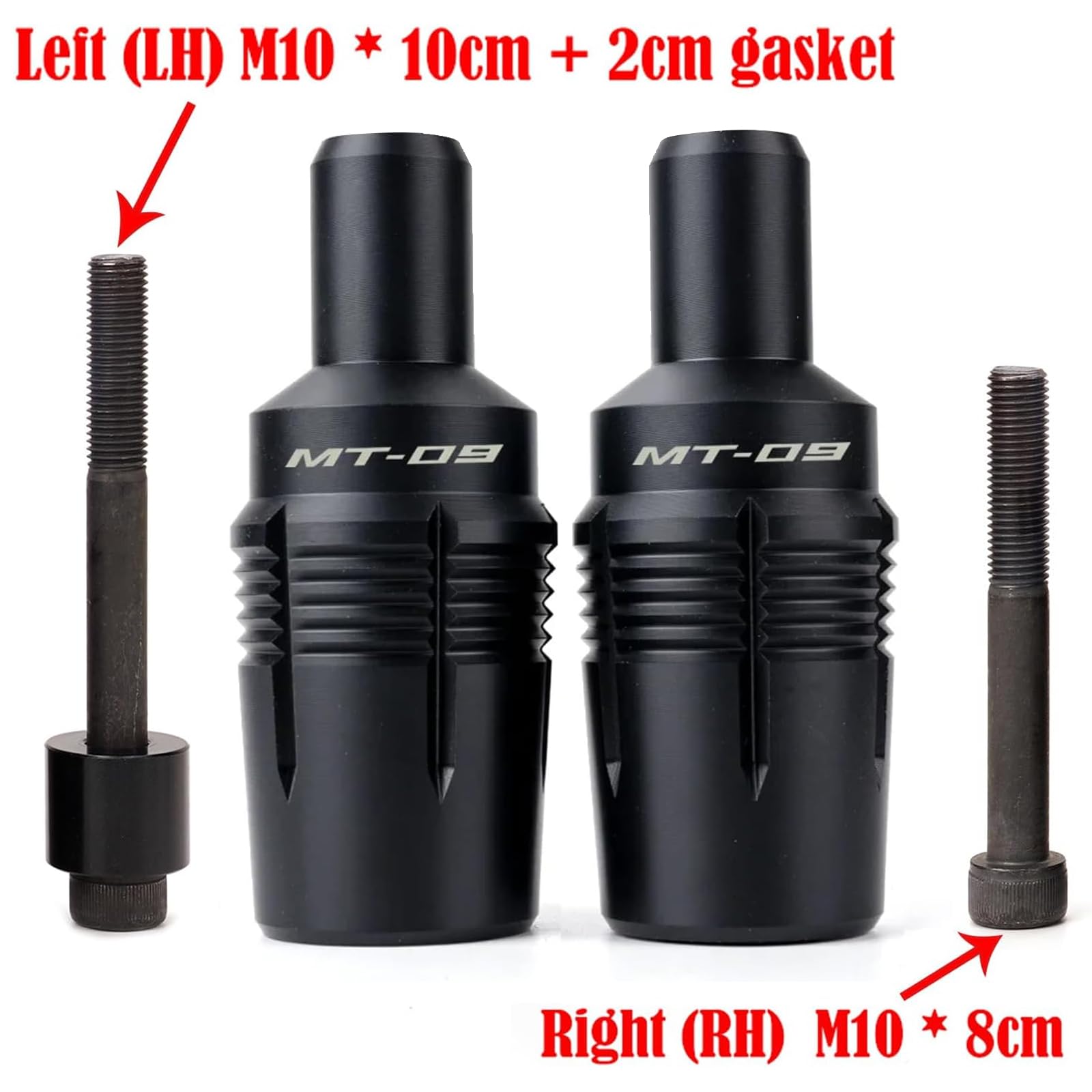 Accessoires de Moto pour MT09 MT 09 MT-09 MT-09/SP 2021-2023 2024 Curseurs de Cadre Protection du Cadre Moteur Protection Contre Les Chutes Crash Block