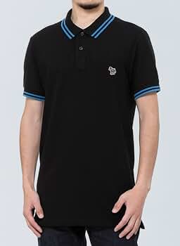 Amazon | (ポールスミス) PAULSMITH ポロシャツ（ブラック） PS-710 (M