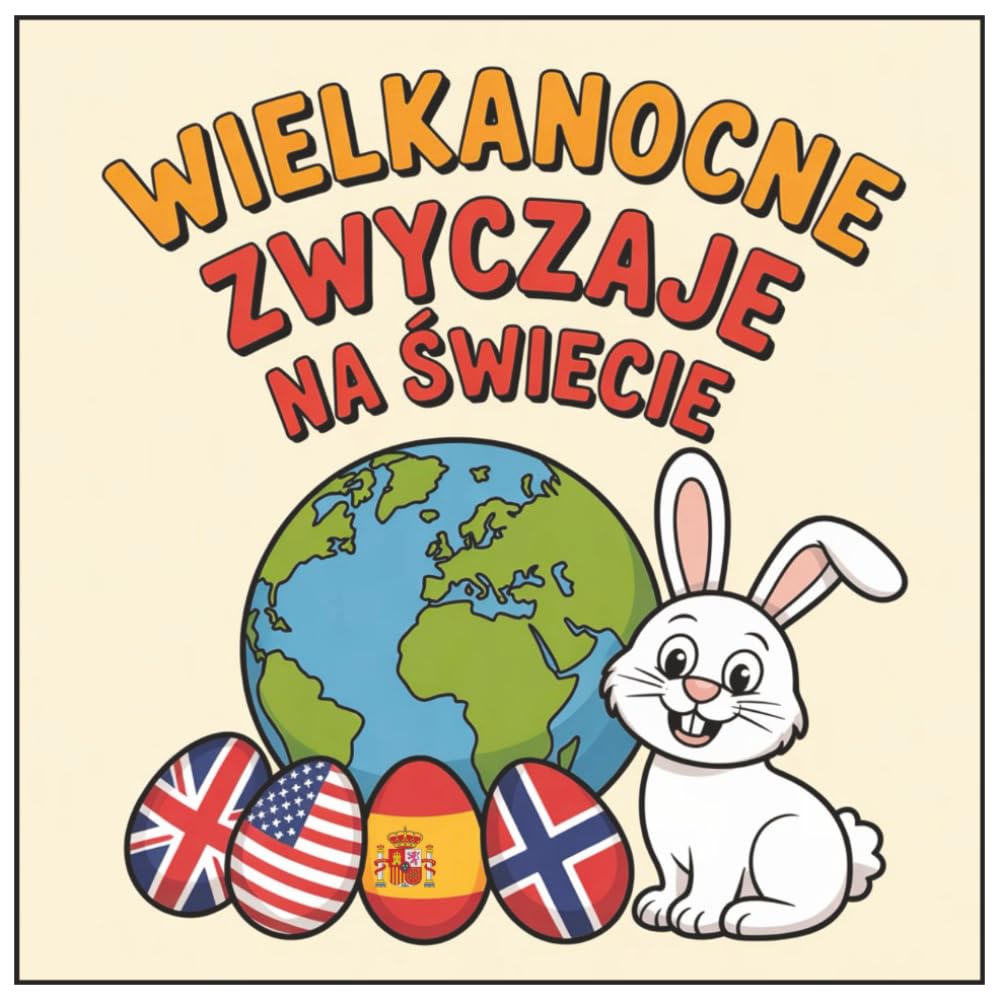 Wielkanocne Zwyczaje na Świecie.: Tradycje, obrzędy i świętowanie w różnych krajach. Labirynty, zagadki, kolorowanki i wykreślanki do wspólnej zabawy.