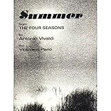 Vivaldi, Antonio - Summer 4 Seasons g minor RV 315. For Violin and Piano. Girlamo Warner Brothers