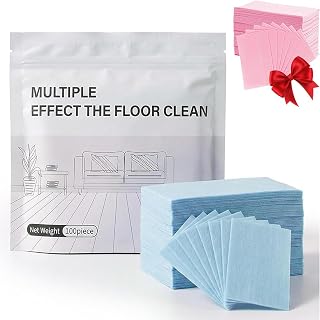 Multiple Effect Floor Cleaner for Hardwood, Tile, Laminate, Floor Cleaner Tablets, Multi Effect Floor Clean Tablets, Multiple Effect the Floor Clean, Floor Cleaning Sheets(Blue*100 PCS +30PCS)