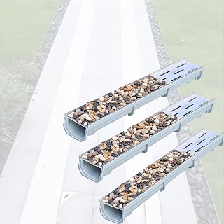 Hidden Resin Channel Drain Pipe Kit for Efficient Water Drainage in Sports Complexes and Gardens