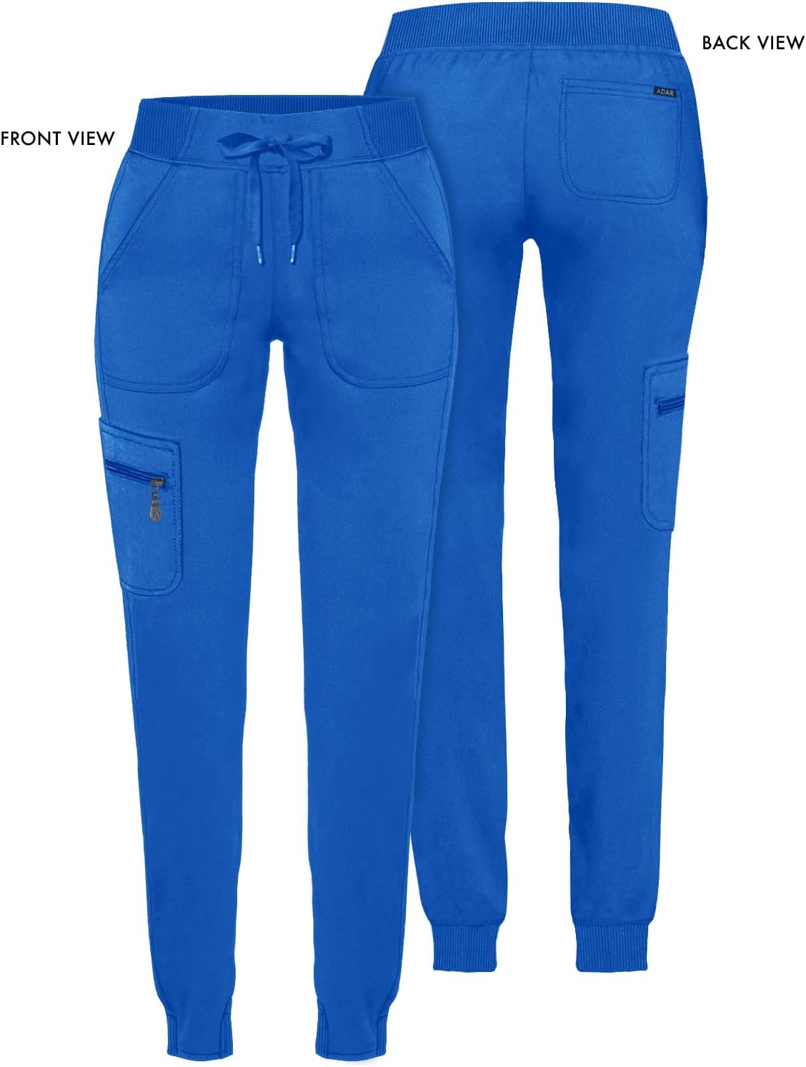Adar Pro Scrubs for Women - Ultimate Yoga Jogger Scrub Pants