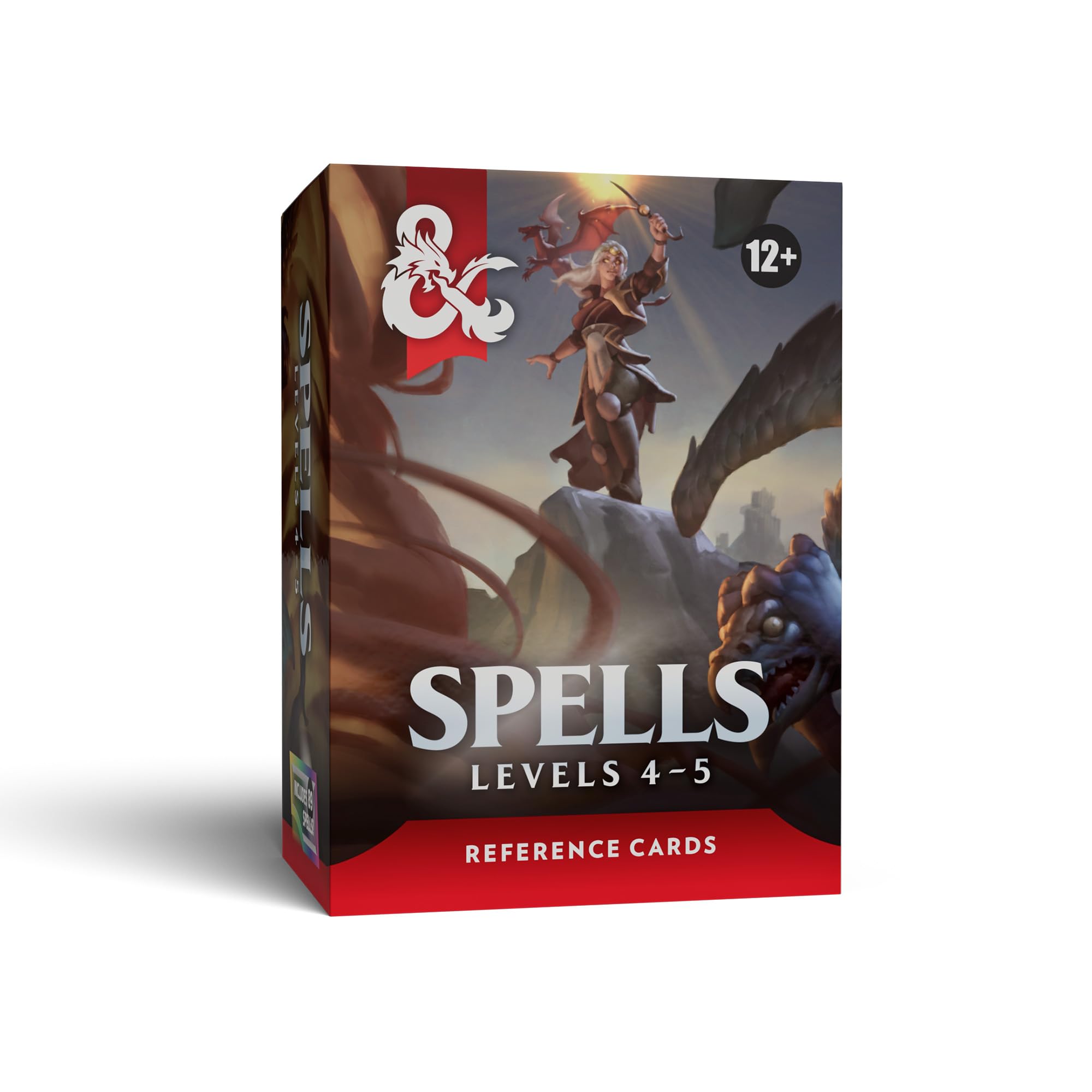 Dungeons & Dragons Reference Cards - Spells (Levels 4-5) | D&D Accessories (English Version)