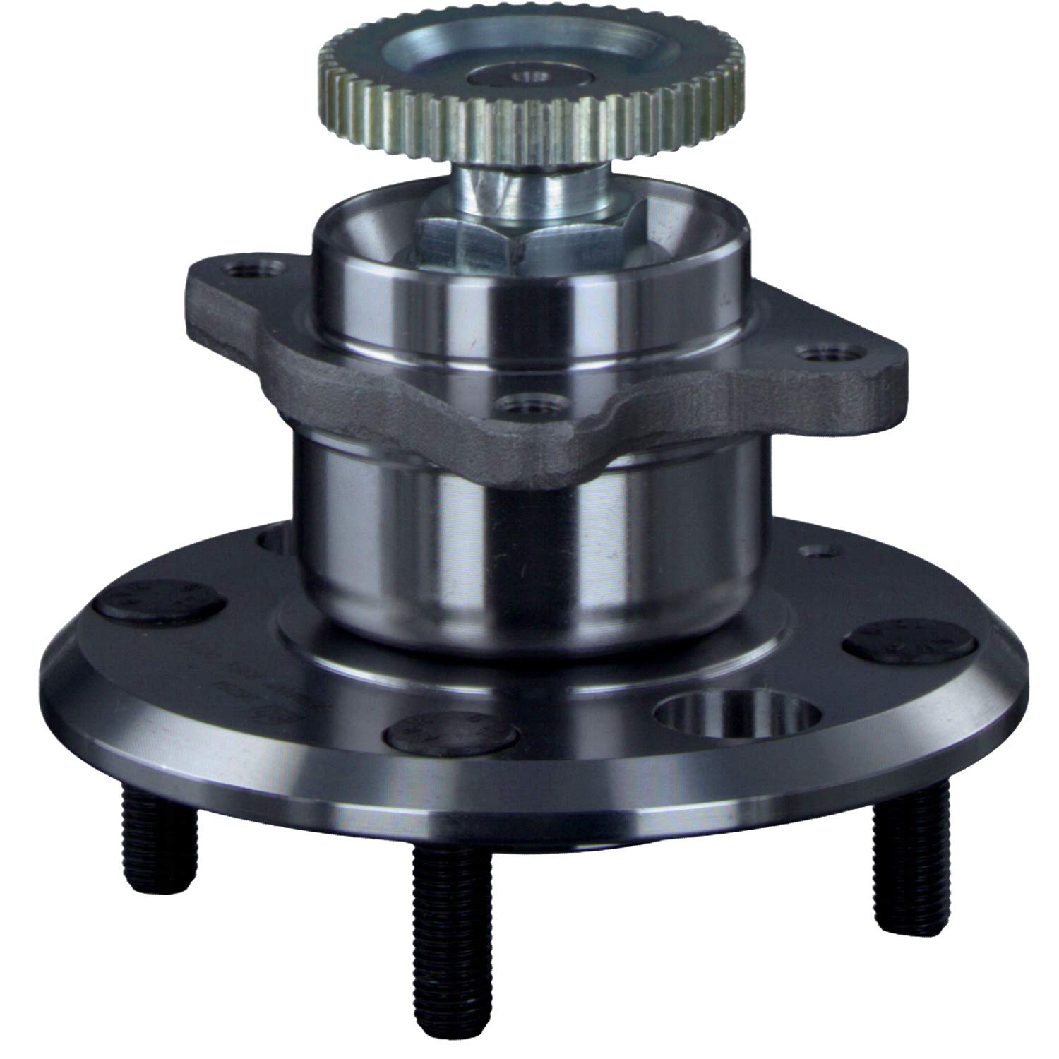FEBI BILSTEIN Kit cuscinetto ruota 28254 Diametro esterno: 66mm Cuscinetto a sfere obliquo Cuscinetto ruota integrato nel mozzo con anello sensore ABS Compatibilità con KIA Magentis GD, MS, HYUNDAI