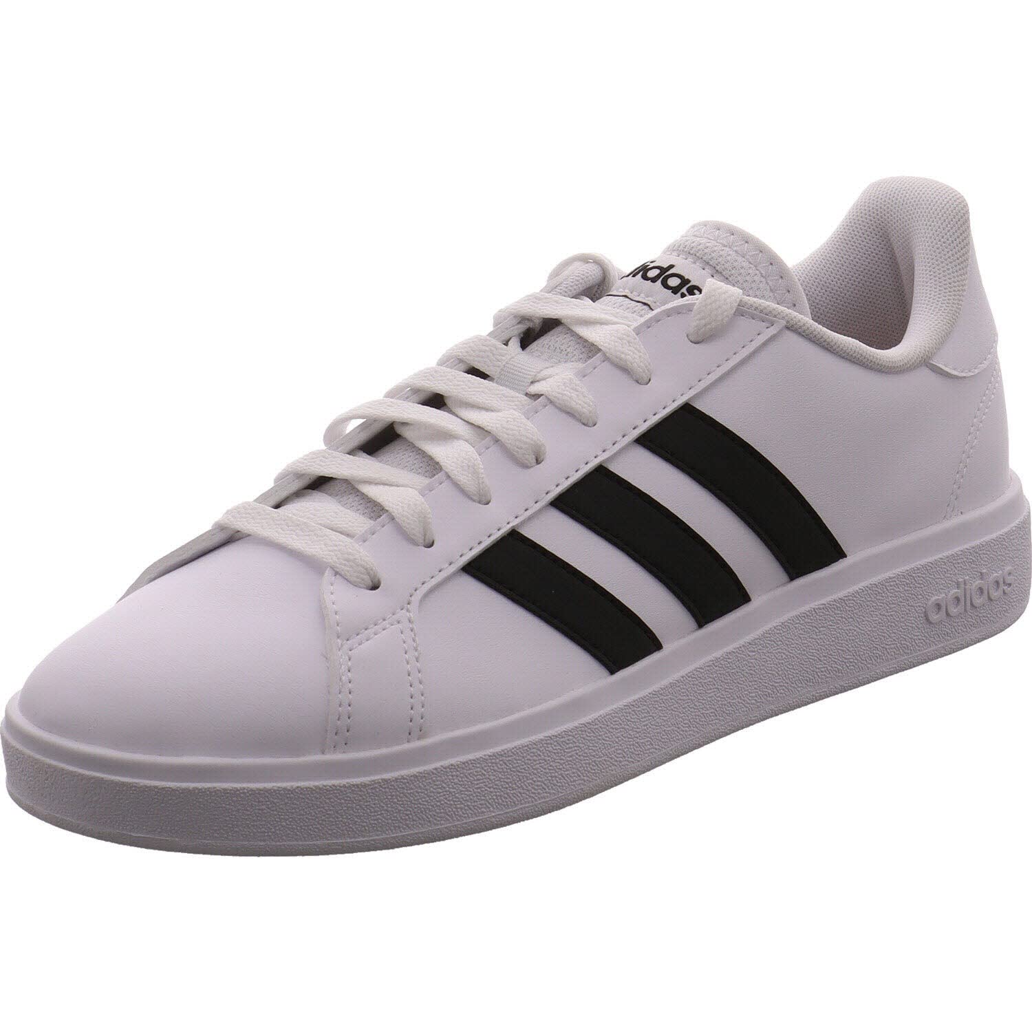 adidas Grand Court Td Lifestyle Court Casual Shoes, Zapatillas Hombre, Cloud White/Core Black/Cloud White, 40 2/3 EU