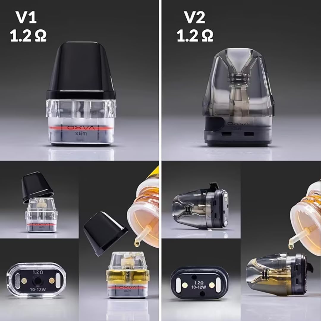 OXVA Xlim Replacement Pods, E-Cigarettes, 2ml Cartridge Capacity, No  Nicotine, (1.2 ohm) : Amazon.co.uk: Health & Personal Care
