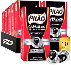 PACK PILÃO EXTRAFORTE ESPRESSO 12-10 PACOTES DE 10 CÁPSULAS
