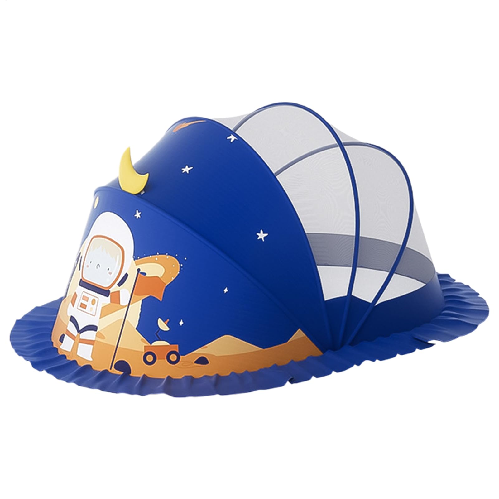 Fly Net, protezione antimosche portatile e pieghevole, per viaggi, copriletto, per bambini, portatile, accessorio per bambini e ragazzi