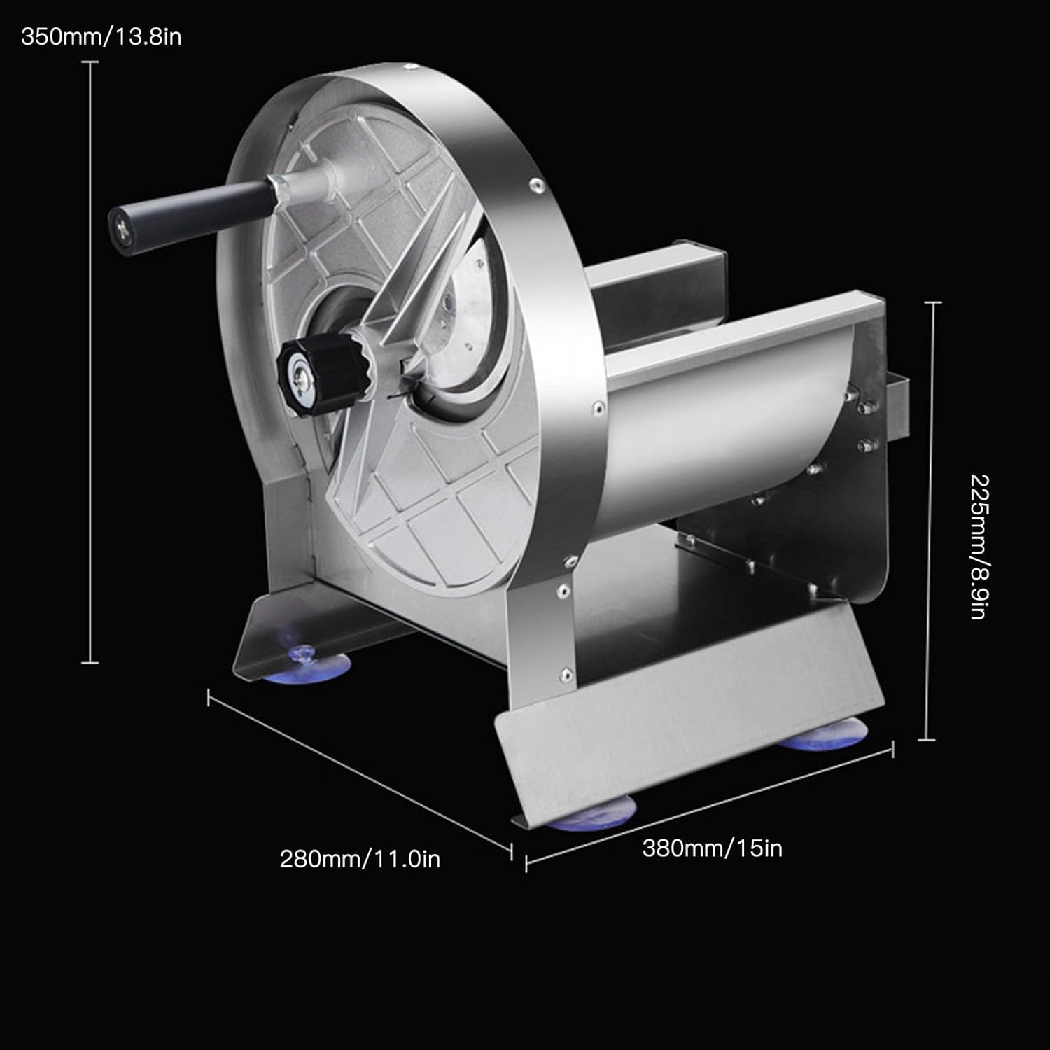 Vegetable Chopper, Food Chopper, Onion Chopper, Kitchen Small Appliance, Fry Cutter for Potatoes, 0.01-0.47 Inch