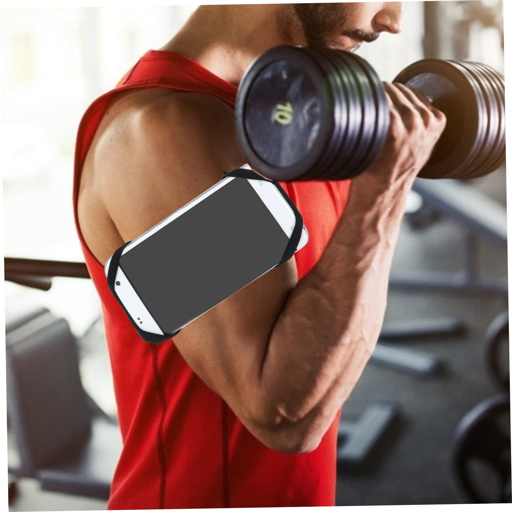 SHINEOFI 3 Set Braccio per Smartphone Fascia Staccabile per Sport e Leggera Materiale Resistente Compatto