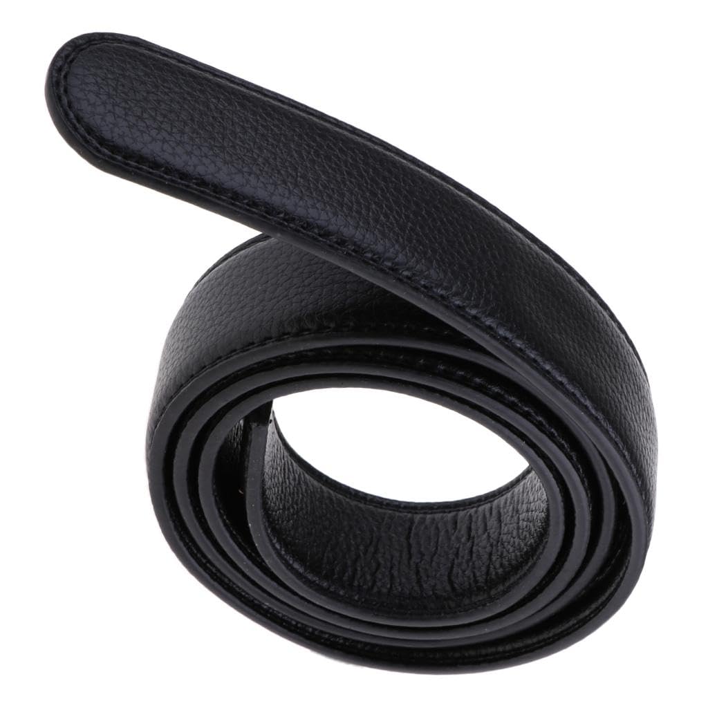 Mens Casual Automatic Waist Strap Belt Replacement Waistband Without Buckle