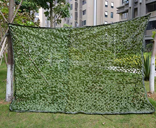 YFF-Plane Tarnnetz Sichtschutz - Wald Militär Green Mesh, Jagd Camouflage Netz leichte robuste für Camping Schießen… – Bild 8