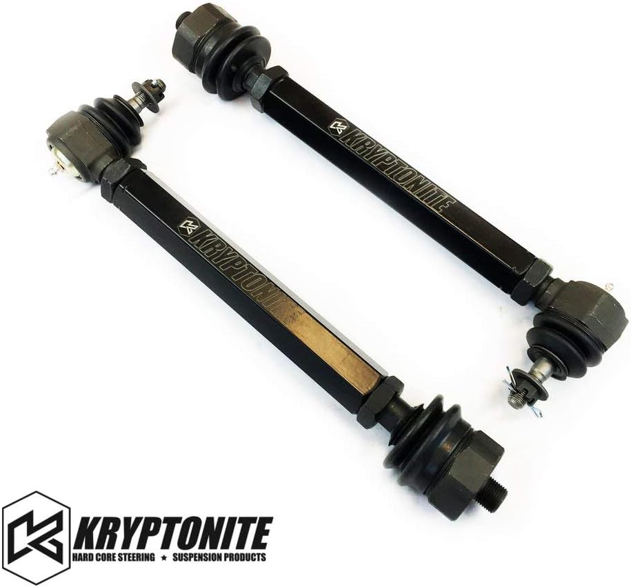 Kryptonite Death Grip Tie Rods Compatible with 1999-2007 Chevy/GMC 1/2 Ton Truck Silverado Sierra Escalade Avalanche Suburban Tahoe Yukon 4x4 ONLY