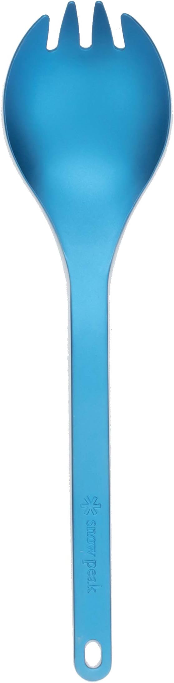 Snow Peak Titanium Spork - Lightweight Titanium Cutlery for Camping & Hiking - Compact & Portable Utensil for Easy Packing - Durable Camping Cookware Accessories