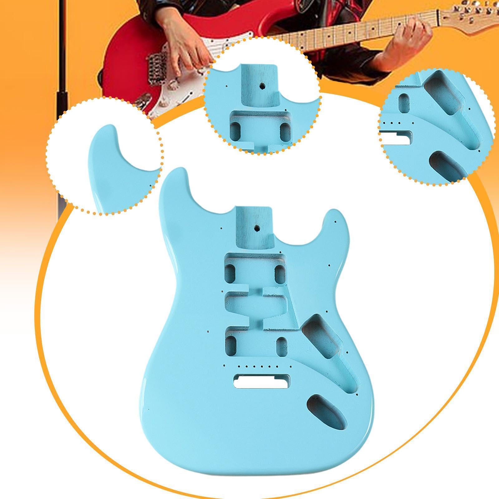 Corpo per Chitarra Elettrica in Legno, Elegante, Leggero, per Appassionati, Modificato, Parte Fai Da Te