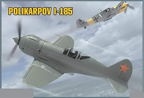 Modelo de plástico de construcción avión avión POLIKARPOV I-185 caza soviético 172 7206