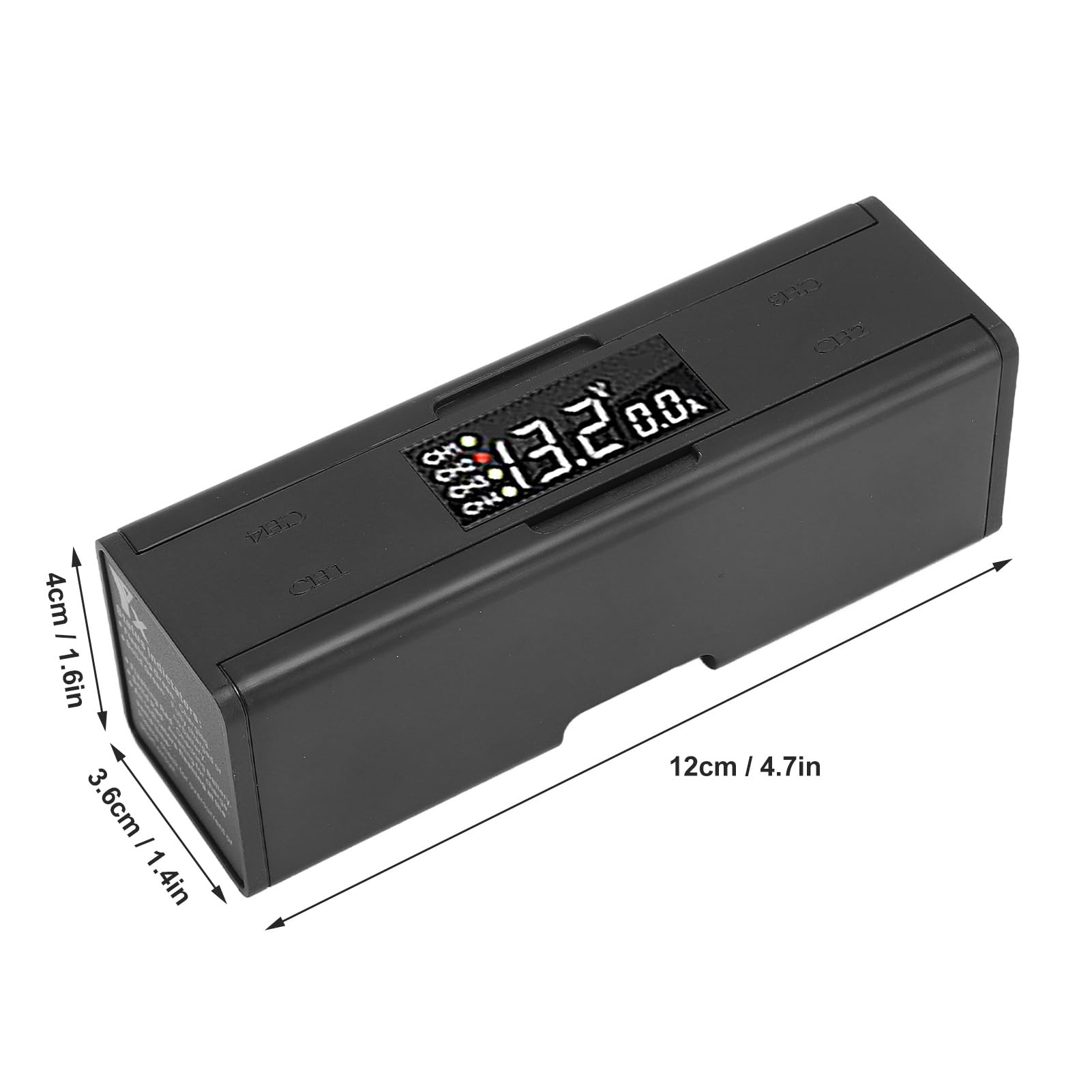 Dilwe Batteria Portatile per Droni Caricatore Multiplo Accessori di Ricarica in Sequenza Pieghevoli per Air 2/Air 2S, 4 in 1 per Proprietari di Droni Plastica, Conveniente