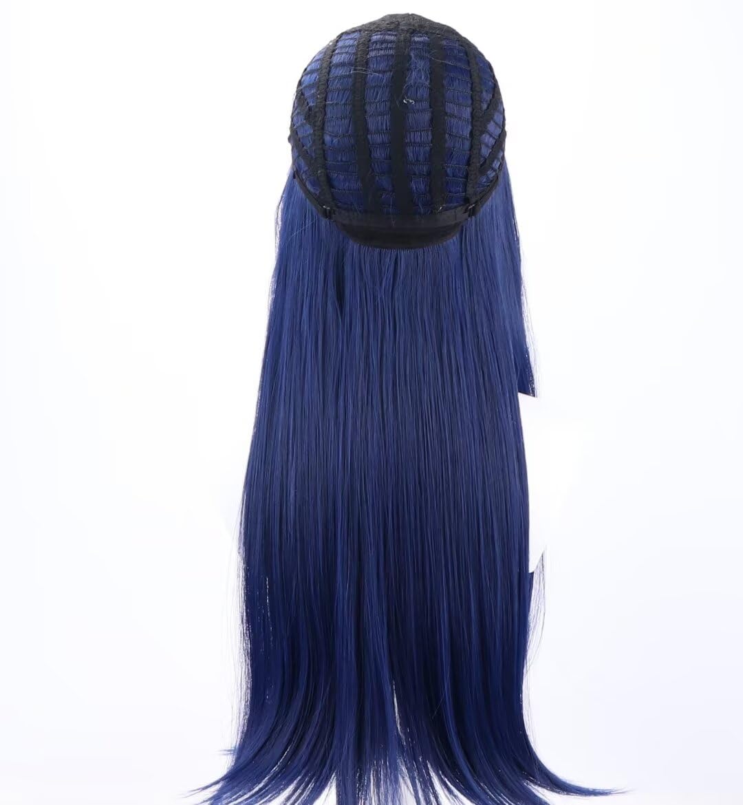 COSPLAZA Cosplay Wig Long Straight Flat Bang Synthetic Wig Anime Hair