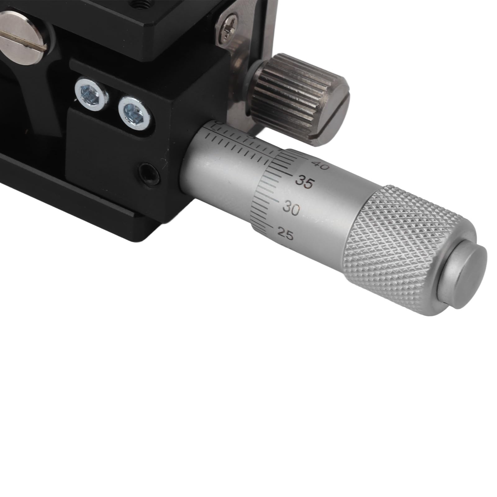 Fafeicy Tavolino Lineare Manuale, Tavola Scorrevole con Asse Z in Lega di Alluminio per Posizionamento di Precisione con Precisione di 0,02 Mm per Lavorazioni CNC e attività di Stampa 3D