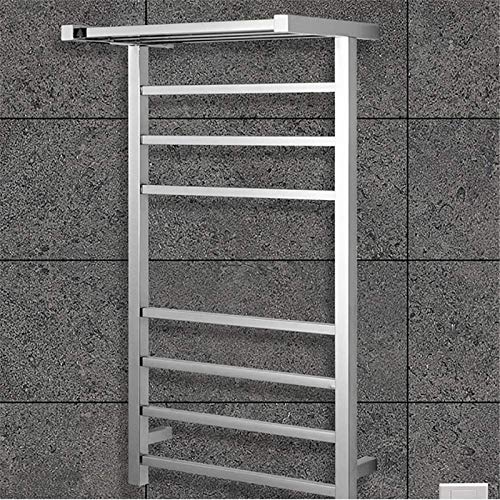 Calentador de pared para baño toallero eléctrico con estante 7