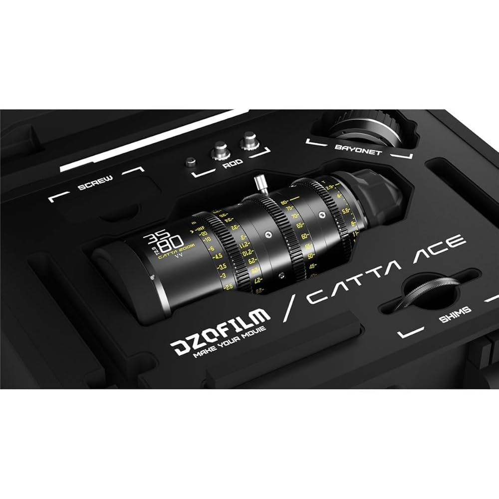 Dzofilm Catta Zoom 35-80mm (E + Lマウント) DZOFilm Catta 35-80mm T2.9 E-Mount Cine Zoom Lens (White