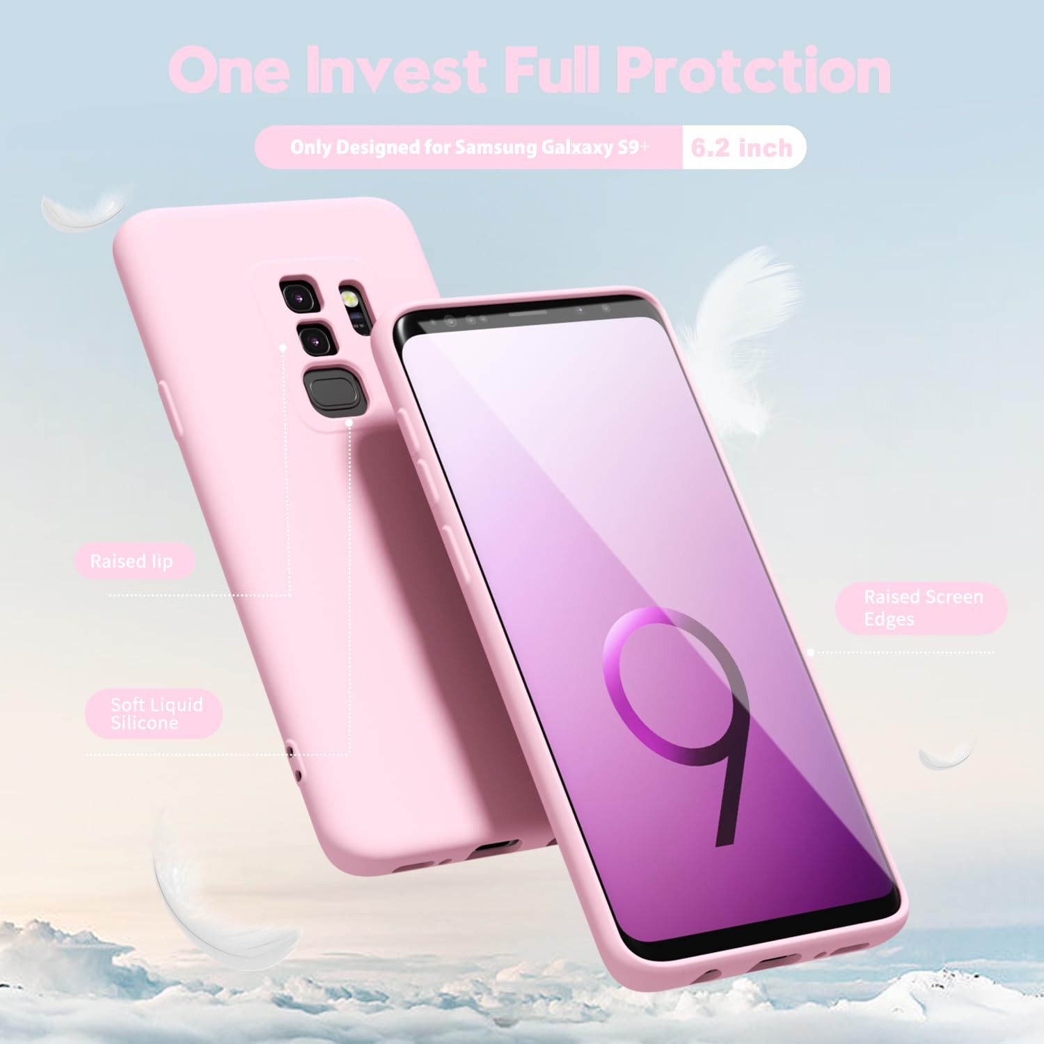 oakxco for Samsung Galaxy S24 Ultra Phone Case Liquid Silicone, Thin Slim Soft Rubber Gel TPU Plain Simple Cover for Women Girl Cute, Matte Solid Color, Brown Khaki Nude — view 734