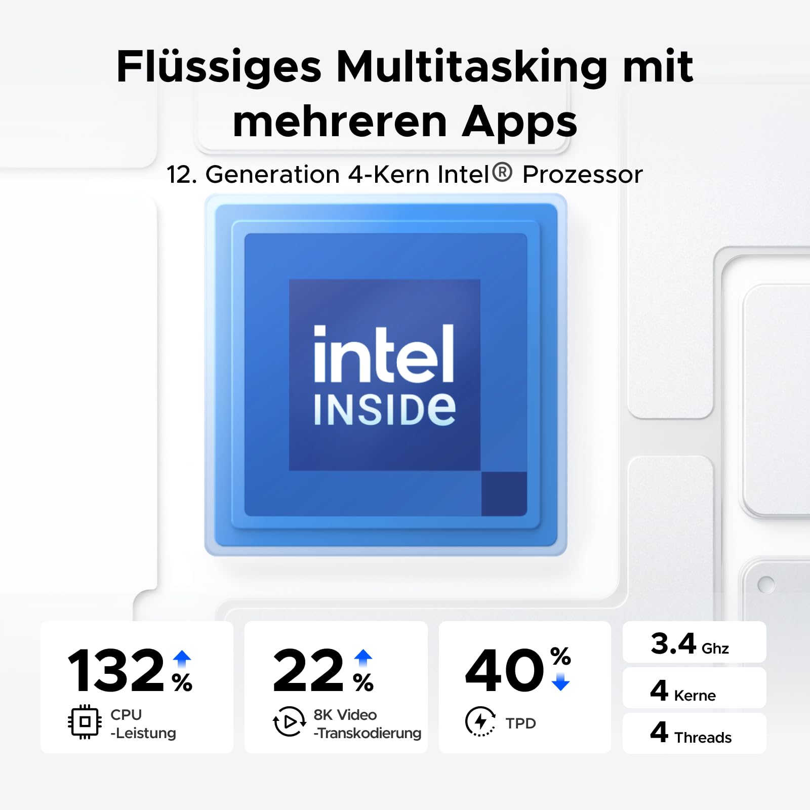 UGREEN NASync DXP2800 2-Bay NAS Server mit 2.5G LAN Switch(Diskless)