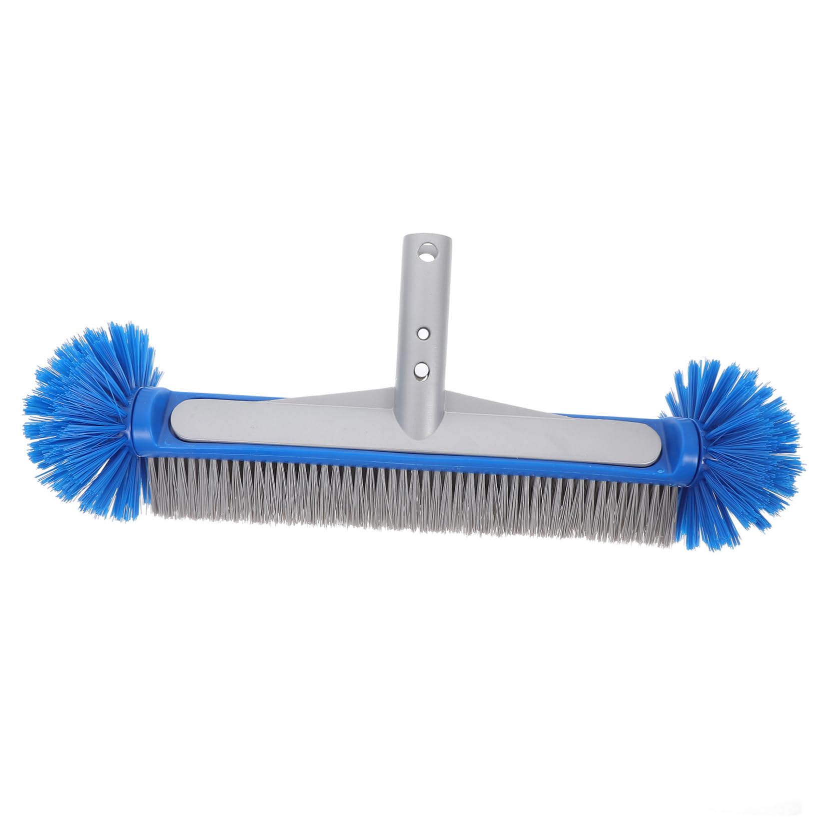 Cabezal de Cepillo de Piscina 16 Pulgadas, Aluminio y Nylon Azul