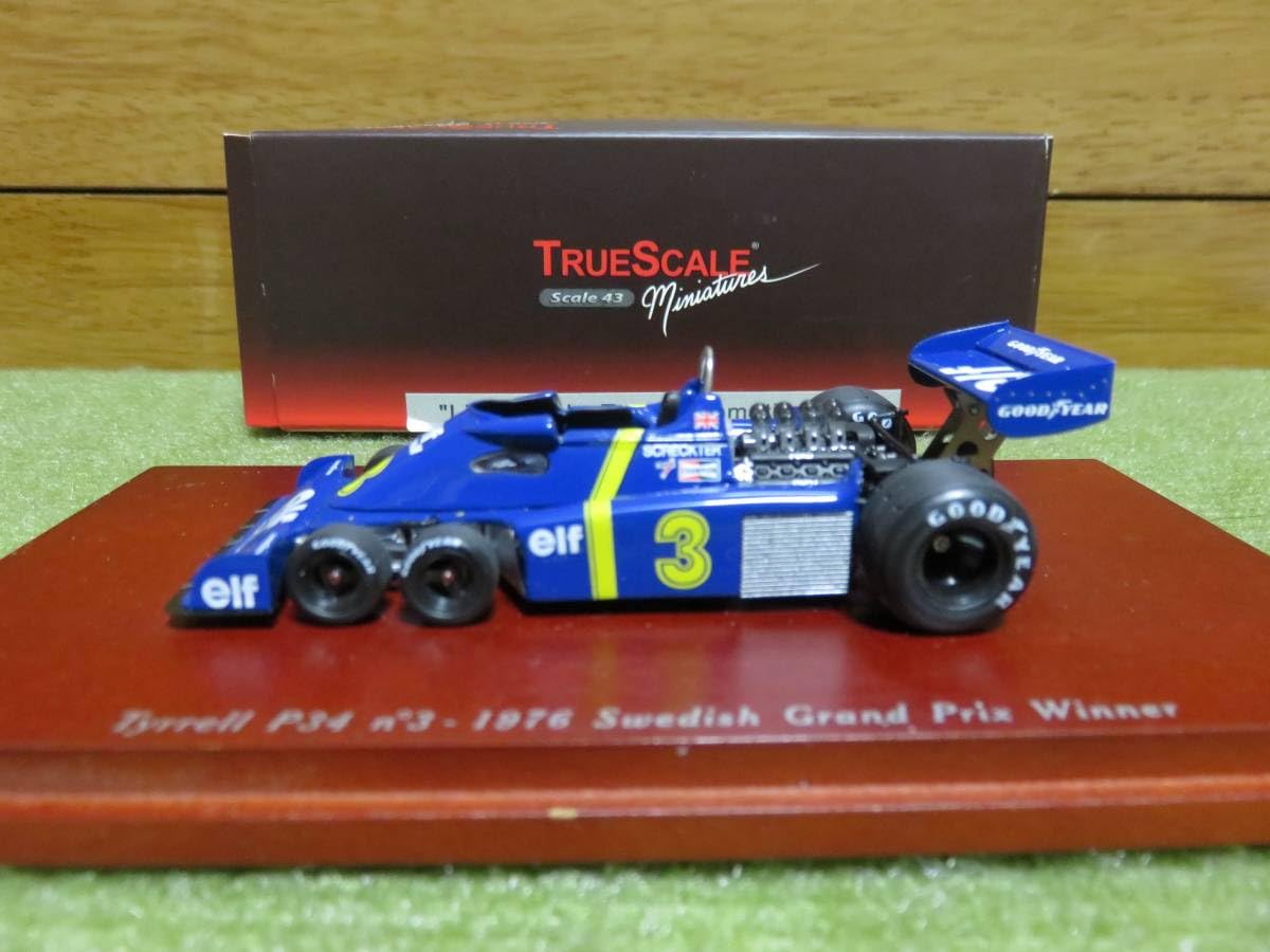 Amazon | TSM (トゥルースケール) 1/43 ティレル P34 (#3) 1976年