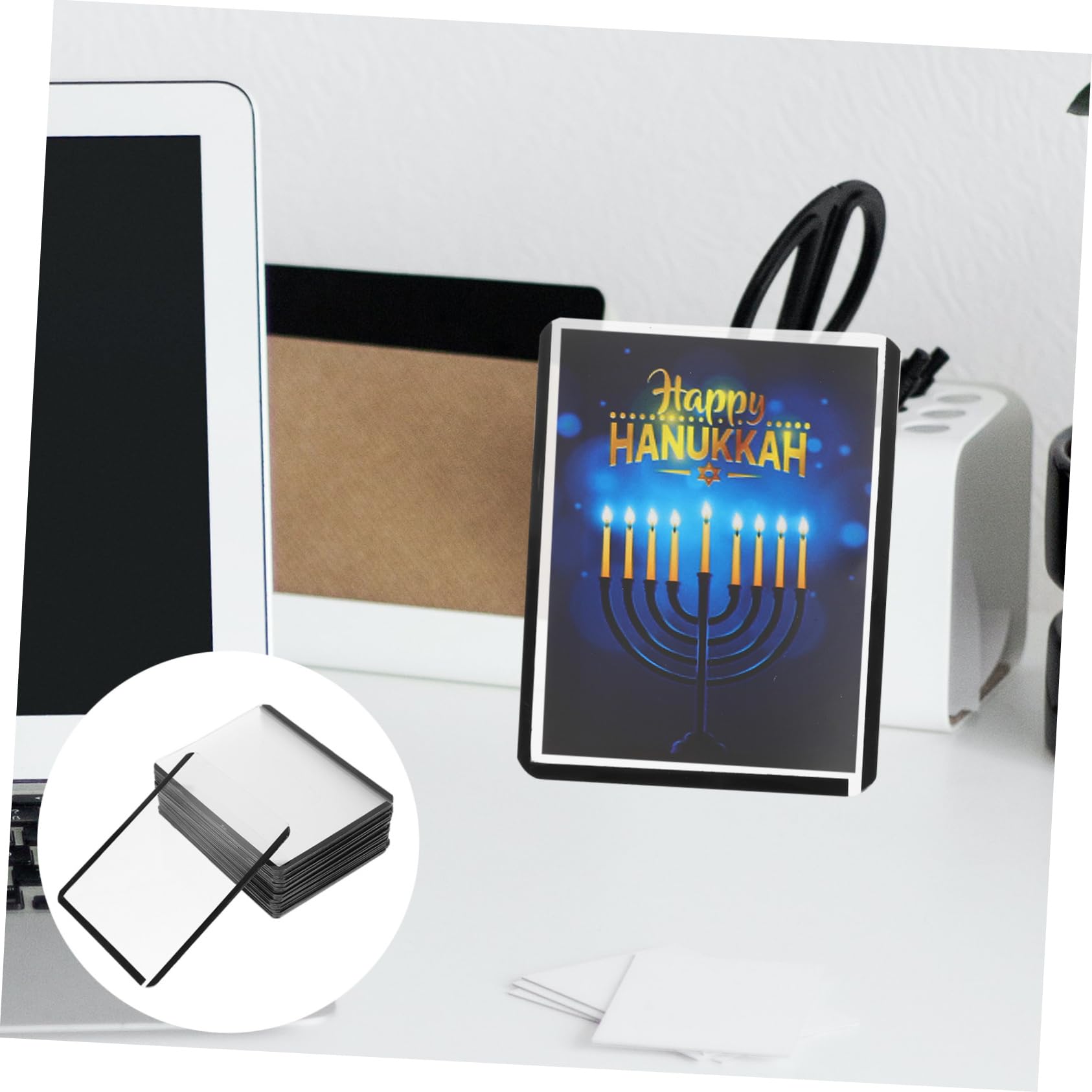 Didiseaon 3 Series Fundas Para Tarjetas De Protector Transparente Para De Almacenamiento Y Para Trading Cards Mesa 20 Piezas*3