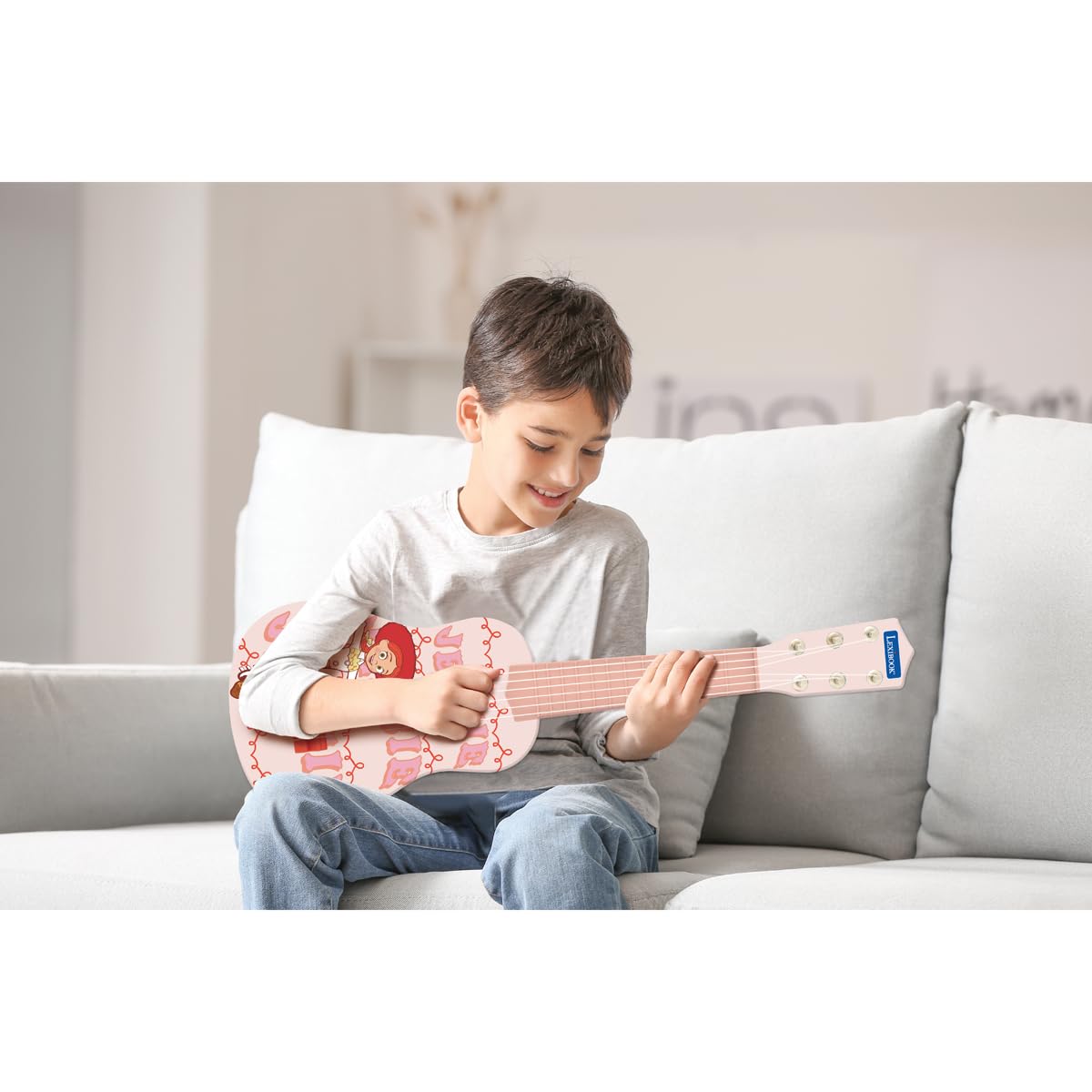 Lexibook, Toy Story Guitare Jessie, K200TSG | 53cm guitare, 6 cordes en nylon, accordable, guide d'apprentissage inclus