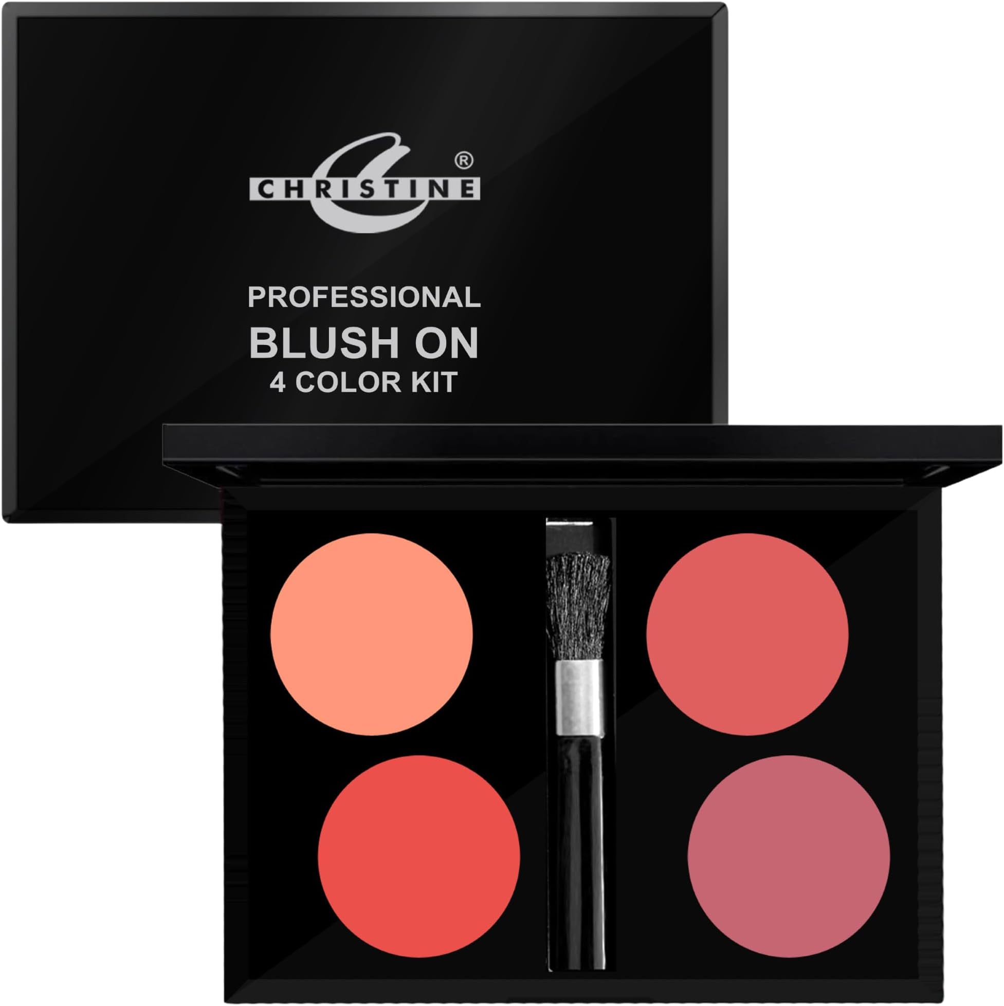 Christine 4 Color Professional Blush on Kit