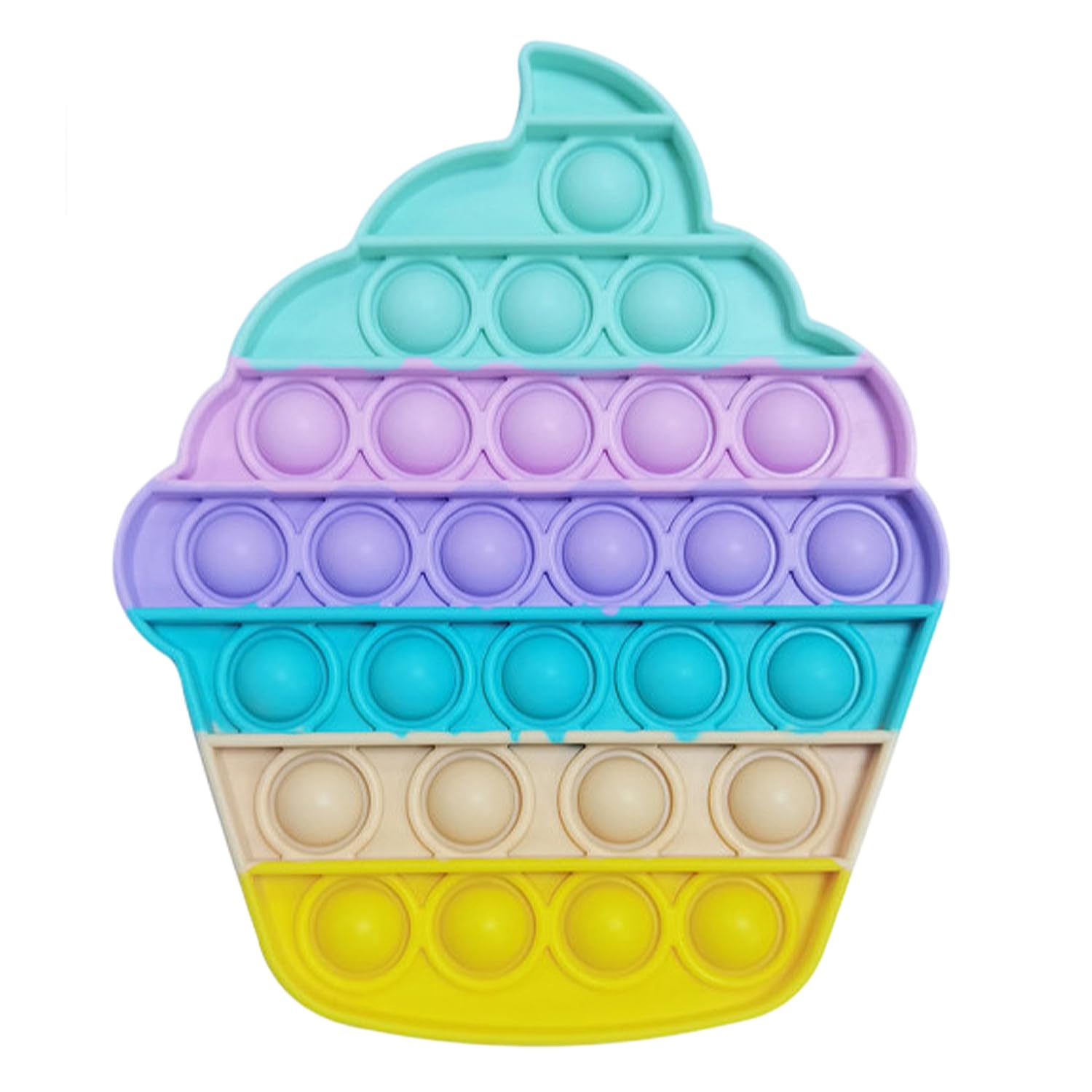 最終値下げ⚠️2個セットアイスクリームプッシュポップスクイーズ玩具ストレス解消 Amazon | HUAZONTOM プッシュポップ バブル スクイーズ玩具 ストレス