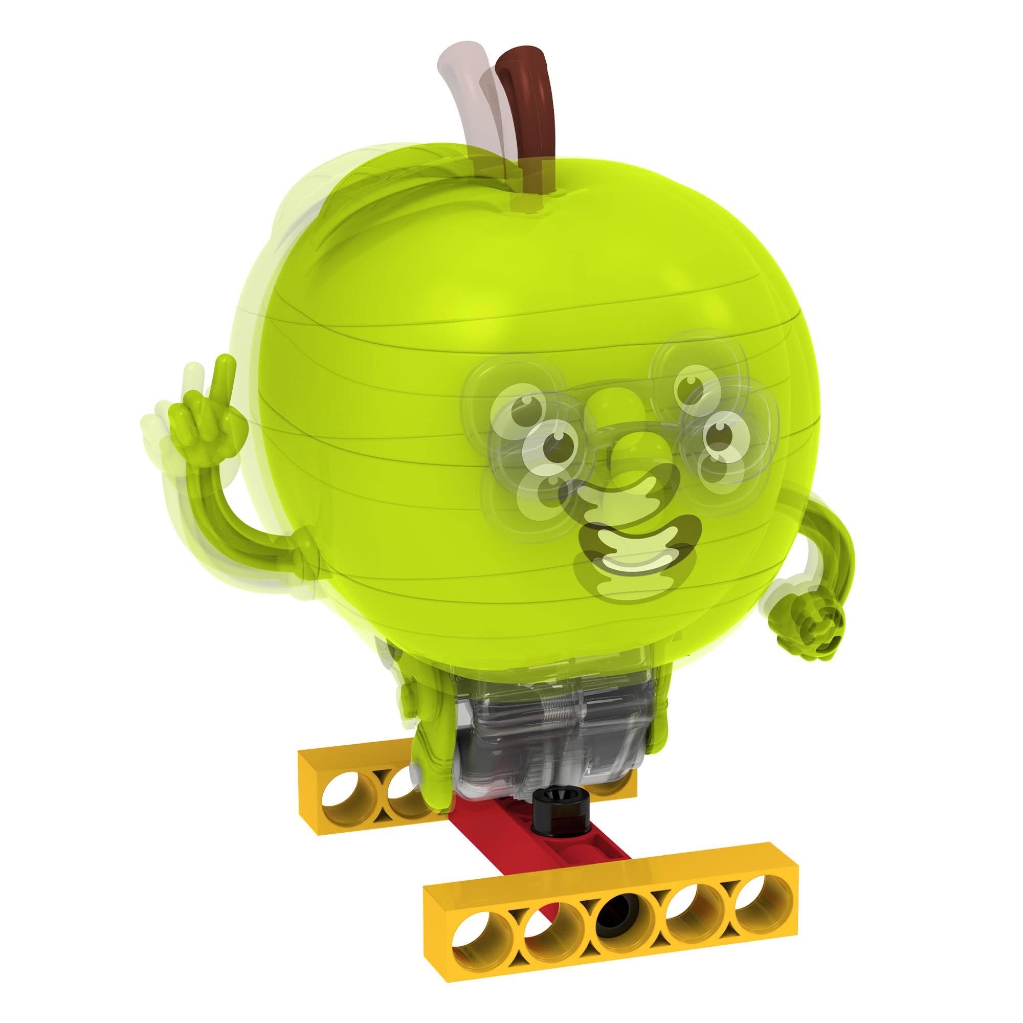Thames & Kosmos - Newton's Apple: Gyrobot de Cuerda tensa - Robot científico Stem - Kit Educativo de Ciencia - Diversión para niños, a Partir de 8 años - 620304