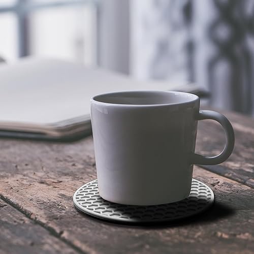 Vista 39 de TENOC Alfombrillas de silicona antideslizantes, resistentes al calor y atrapadoras de agua, para vasos de agua, tazas de té, tazas de café, platos