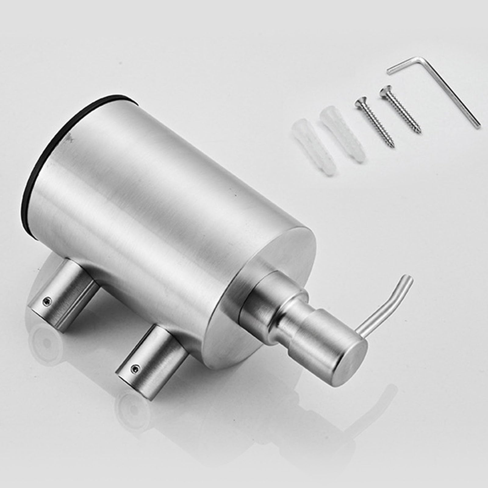 Dispensador de jabón de Pared de Acero Inoxidable 304 con Gran Capacidad y Recipiente de jabón de diseño Moderno Adecuado para dispensador de baño y Hotel
