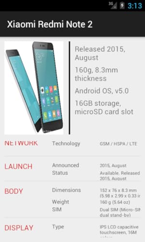 Xiaomi Redmi Note 2