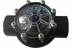 7235 Check Valve for Pool Replacement, 2-Inch, Straight Through Flow