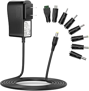 15V DC Power Supply 15V 2A 1.5A 30W AC Adapter 15 Volt Power Cord 2000mA 1500mA Replacement Adapter Charger for Speakers, Portable Power Station, Litter Robot and More