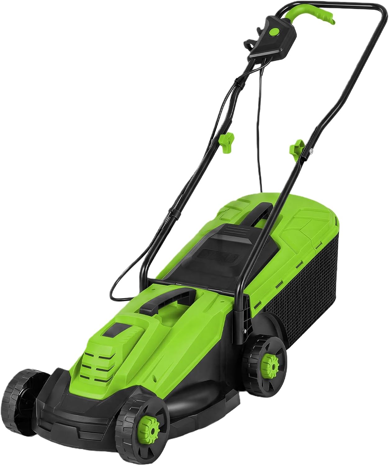 DORTALA 13-Inch 12 Amp Corded Electric Lawn Mower, 1400W (Green)