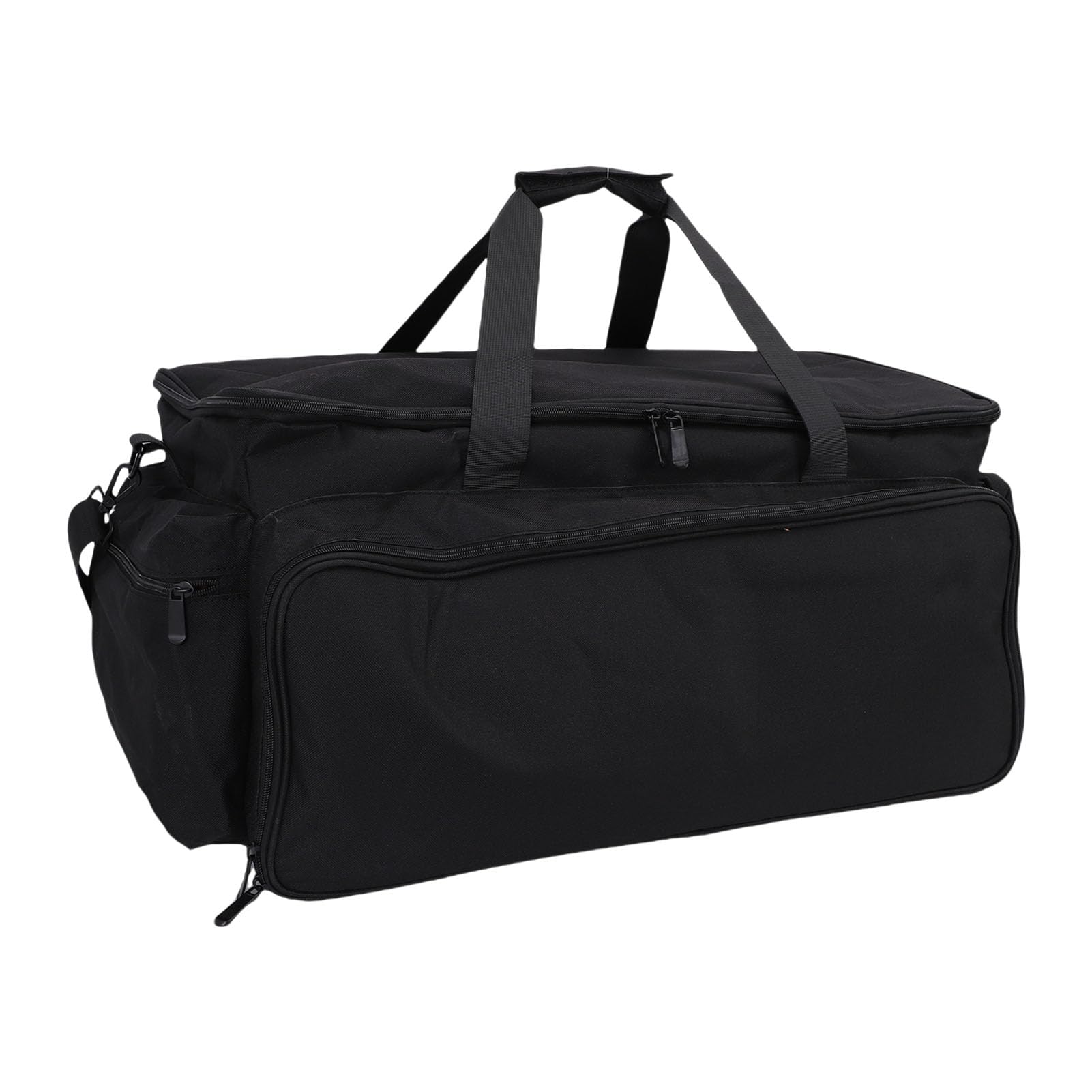 J Gig Bag con 6 Divisori Rimovibili, Borsa per Cavi DJ con Custodia per Laptop, Borsa da Viaggio per Musicisti di Grande capacità per Attrezzatura DJ, Attrezzatura Musicale e