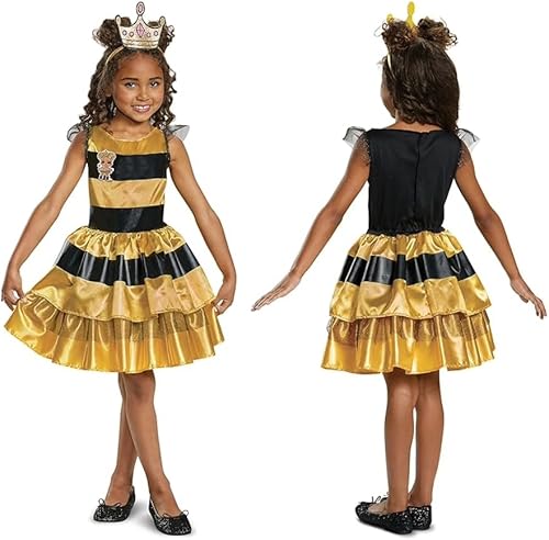 L.O.L. Dolls - Disfraz clásico de abeja reina para niños pequeños